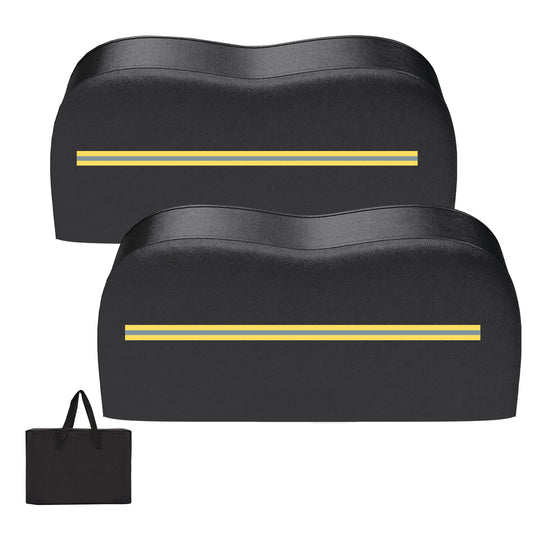 RV Tire Covers, Upgraded Reflective Strip Tire Covers for Trailers, Waterproof Anti-UV Dual Axle Wheel Cover RV Accessories for Trucks Trailers, 2 Pack, Fits 30"-33" Diameter